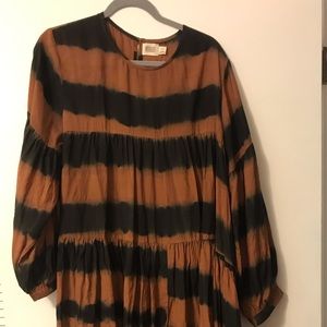 Anthropologie Tie Dye Tunic Dress